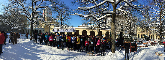 Start Neujahrslauf 2015 (Foto: Martin Schmitz)